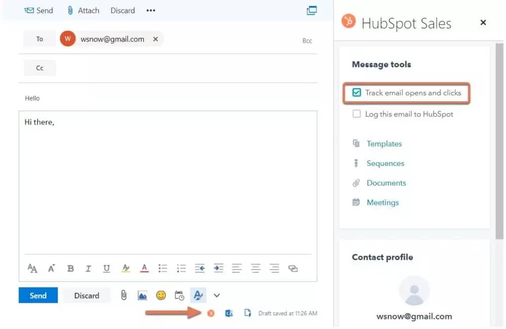 HubSpot Email-tracking