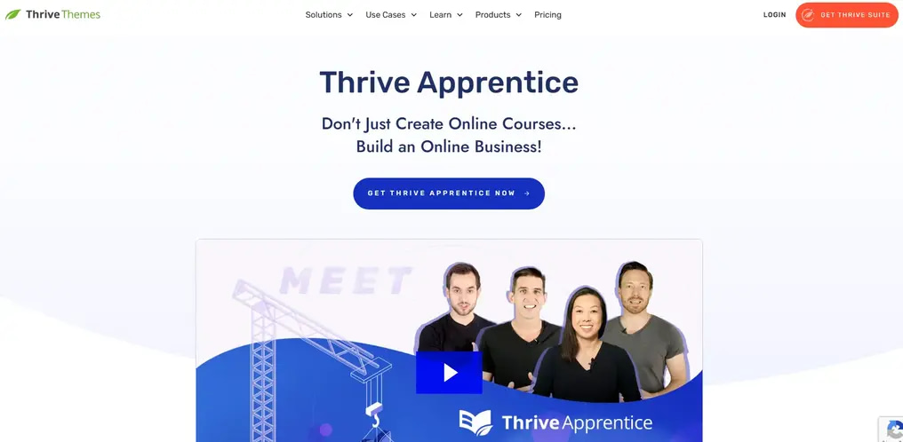 WordPress Membership Site Thrive Apprentice