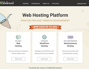 Siteground hosting by findtheblogger