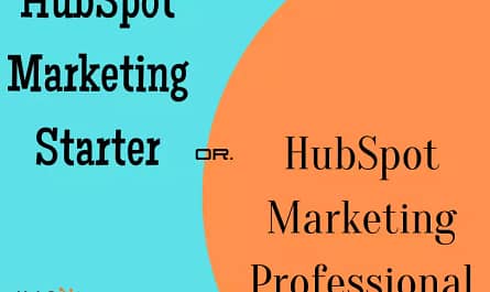 HubSpot Marketing Starter or Professional