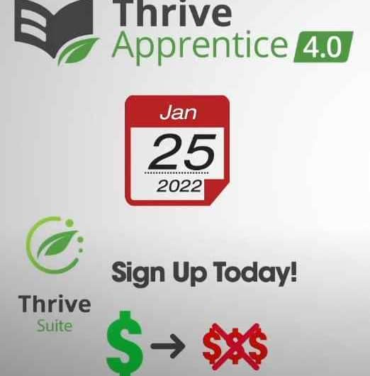 Thrive apprentice 4.0 – The best new release in 2022