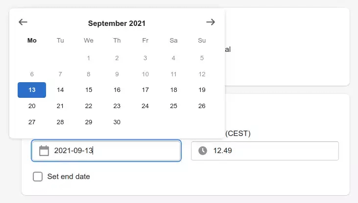 Shopify Calendar 2022