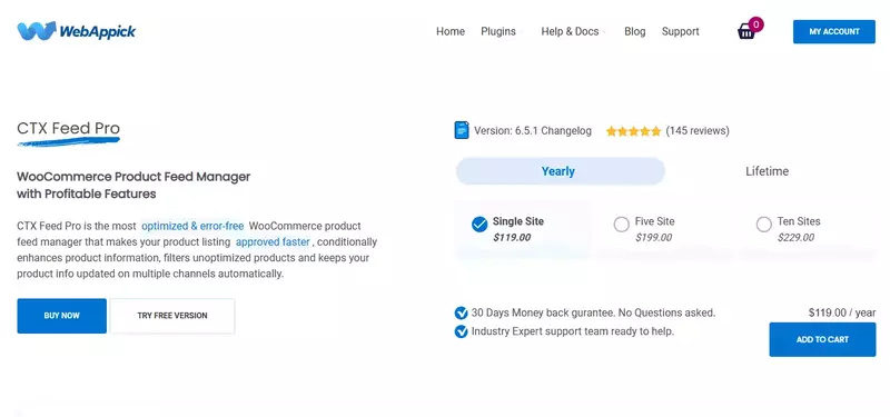 WooCommerce Product Feed by Findtheblogger